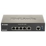 D-Link DSR-250v2 5 Port Gigabit VPN Router, interfata: 1 x 10/100/1000 Mbps WAN port, 3 x 10/100/1000 Mbps LAN ports, 1 x 10/100
